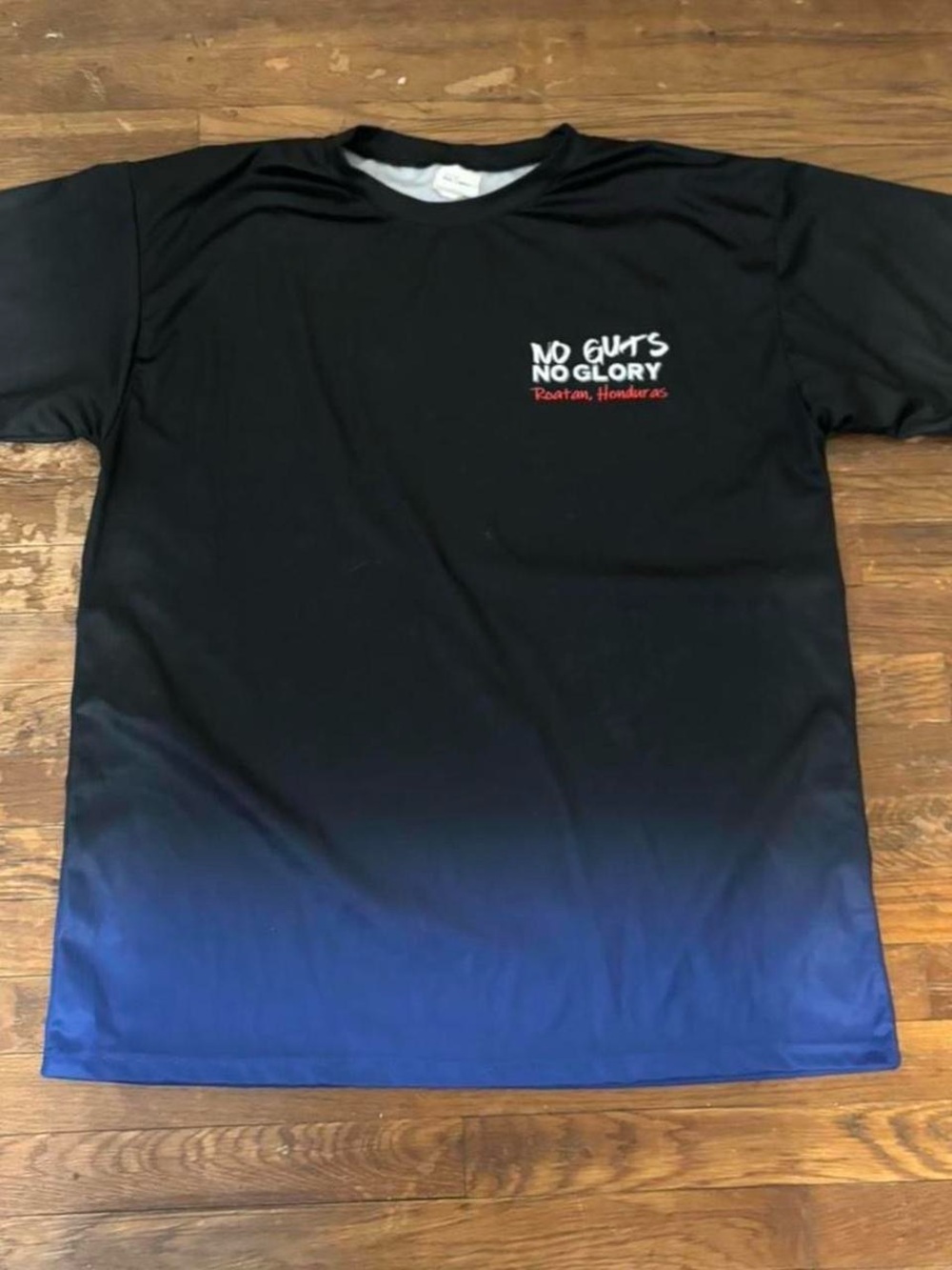 no guts no glory roatan honduras t shirt